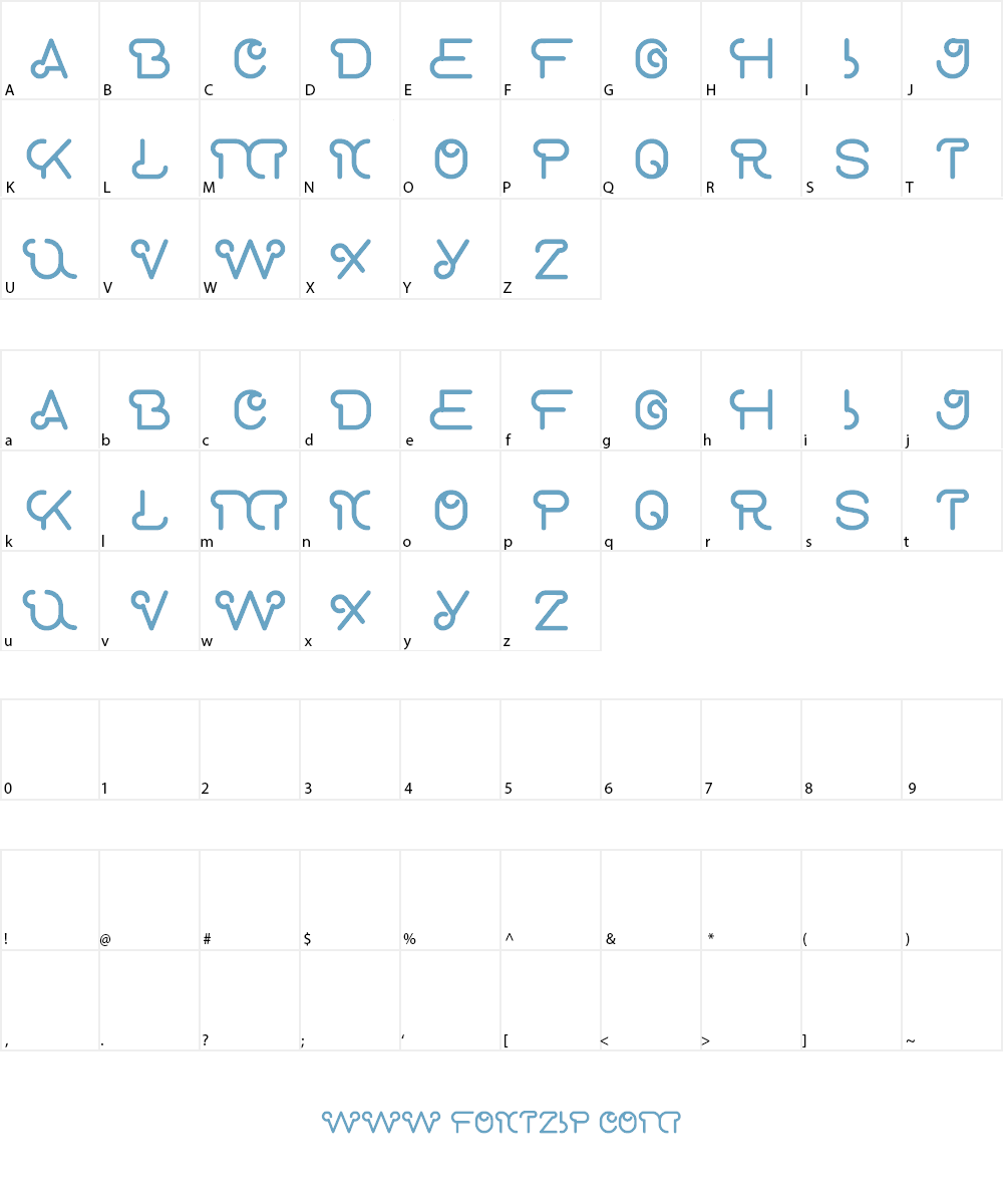 scooter experiment Font Character